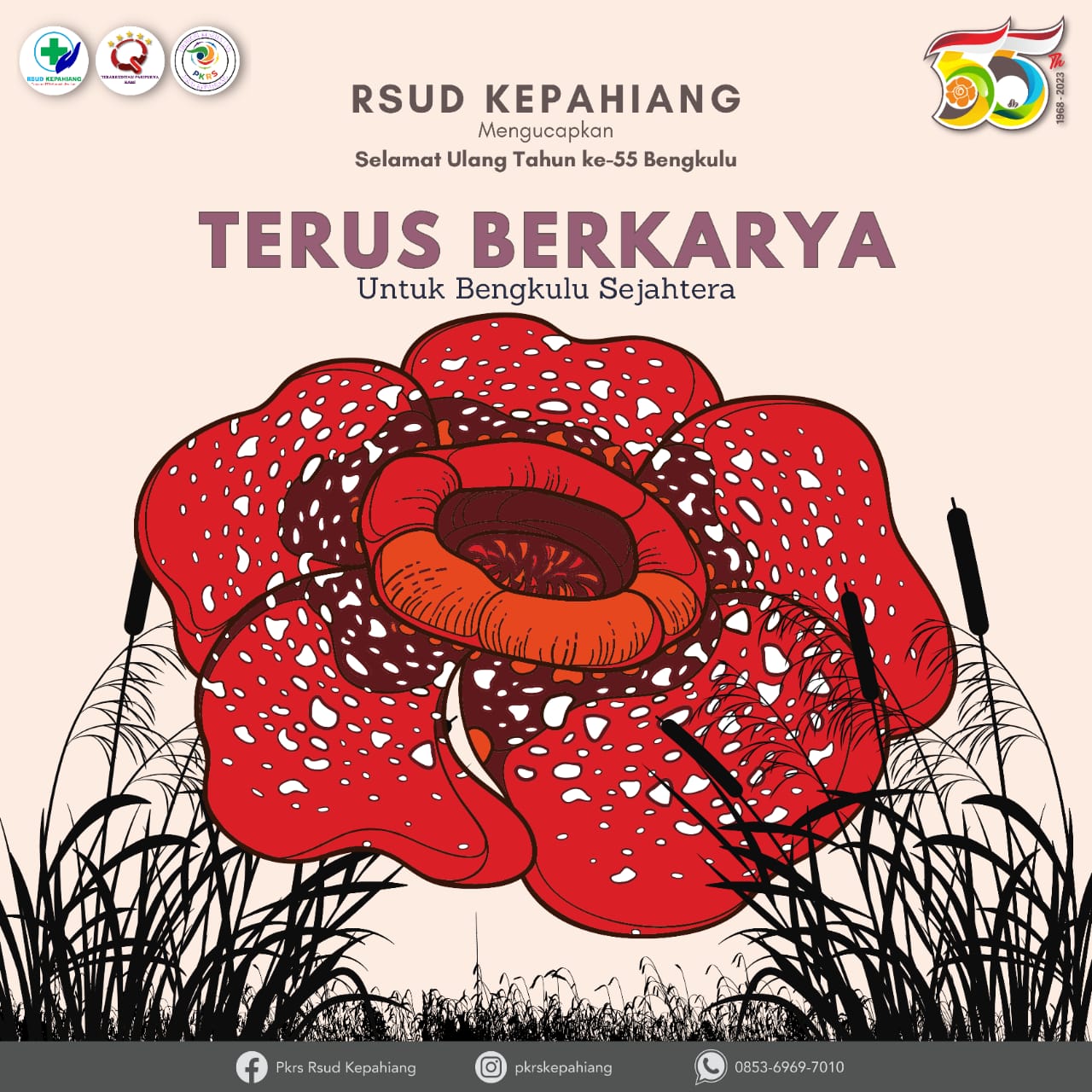 Dirgahayu Provinsi Bengkulu yang ke-55