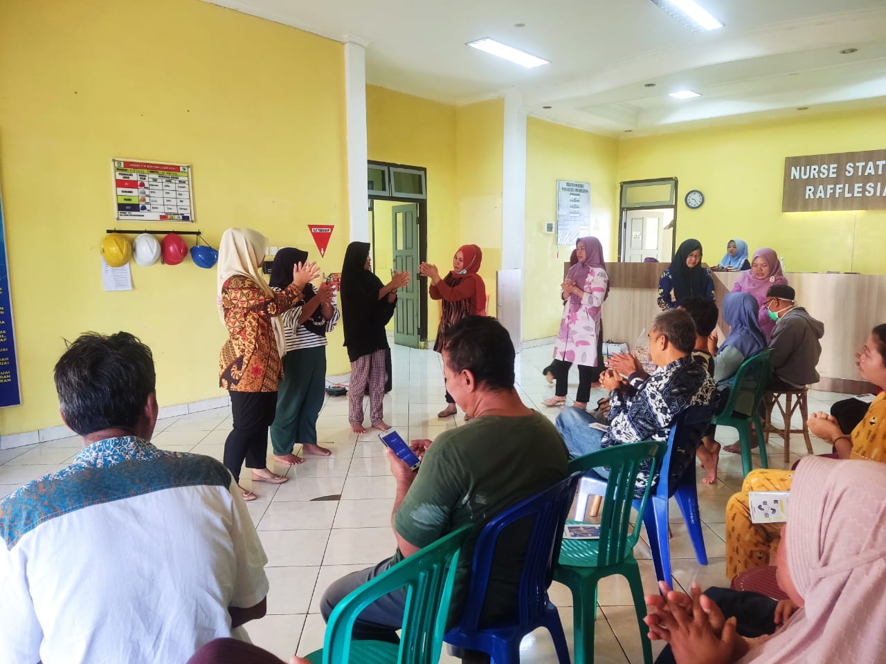 Menginspirasi Kebersihan: Praktik Cuci Tangan dan Batuk Efektif di Ruangan Rawat Inap Rafflesia